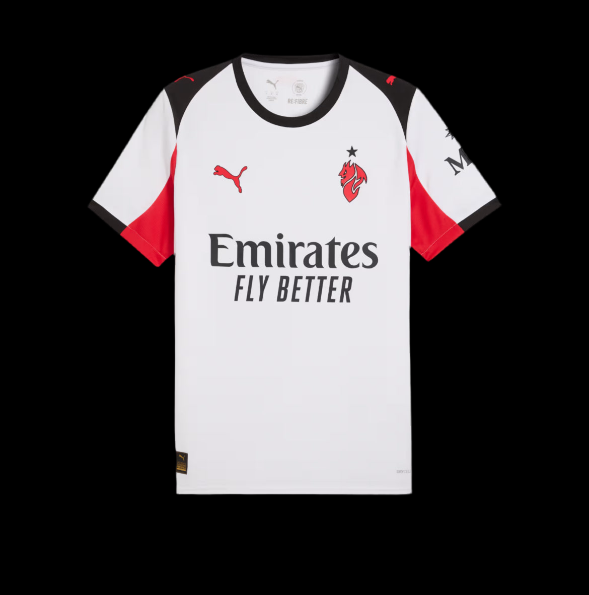 Maillot Milan Ac Extérieur 2025/26