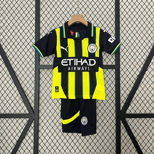 Kit Enfant Manchester City extérieur 2024-25