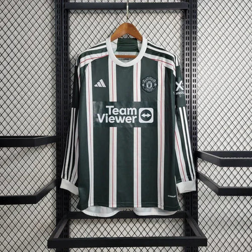 Maillot Manchester United extérieur 2023 2024 manches longues