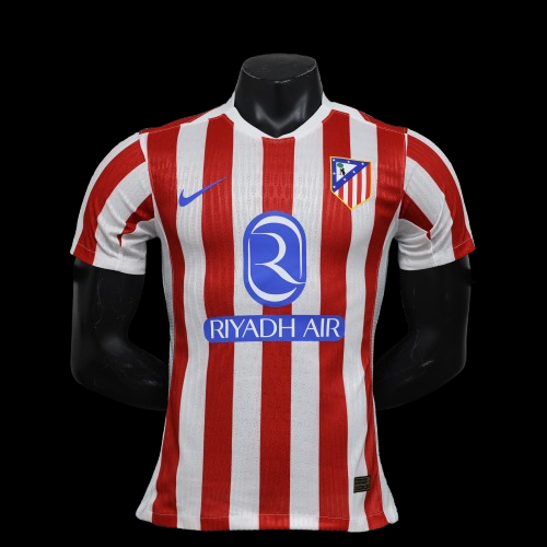 Maillot Domicile Atlético de Madrid 2025-2026 Version Joueur